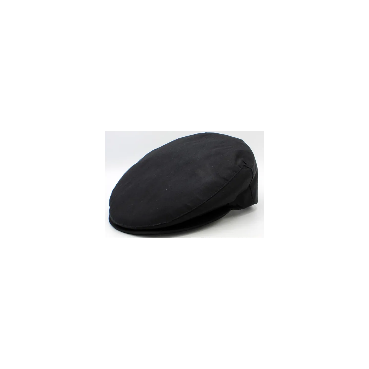 Casquette Plate Nera