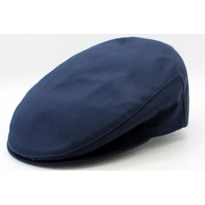 Navy Blue Petrus Summer Flat Cap - Traclet  Reference: 9693 | Traclet Hat Shop