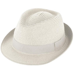 Chapeau Trilby Paille Papier Nature - Traclet