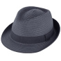 copy of Pine Green Paper Straw Trilby Hat - Traclet