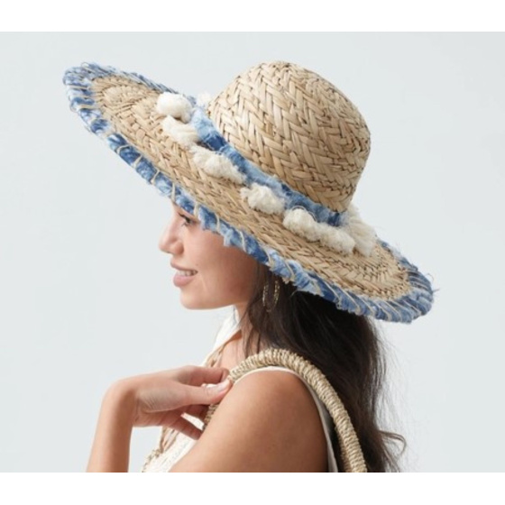 copy of Summer Capeline Daisie Natural Straw - Traclet