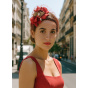 Serre Tête Cérémonie Evelyn Rouge - Traclet