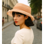 Alita Salmon Ceremonial Hat - Traclet