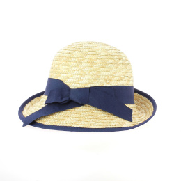 Chapeau Cloche Impala Paille Naturel - Traclet