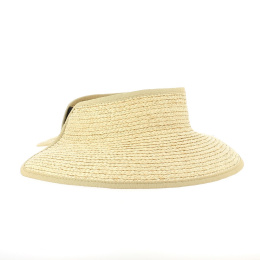 Capeline Paille Sans Fond Sable- Traclet