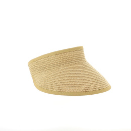 Jude Straw Paper Visor Cap - Traclet
