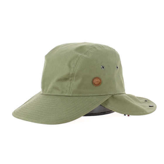 Waterproof Outdoor Neck Guard Cap Olive - Traclet