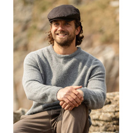 Casquette Inglesen Coton Cirée Marron - Traclet