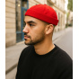 Red Cotton Brindisi Docker Beanie - Traclet