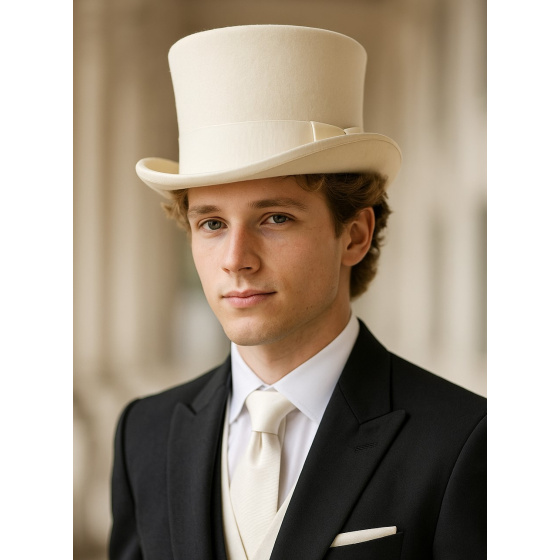 copy of Black Wool Felt Top Hat - Guerra
