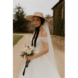 Provencal Hat Valentina Natural Straw - Traclet