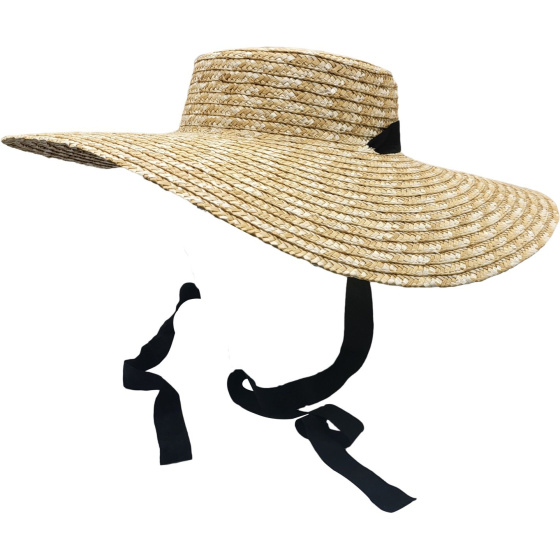 Chapeau Provençal Valentina Paille Naturelle - Traclet
