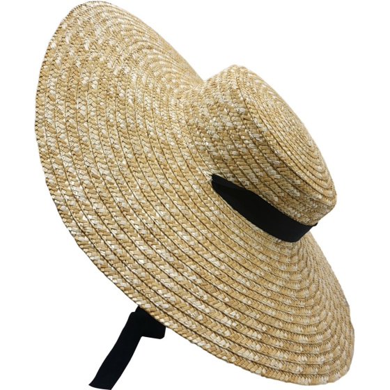 Provencal Hat Valentina Natural Straw - Traclet Provencal Hat Valentina Natural Straw - Traclet
