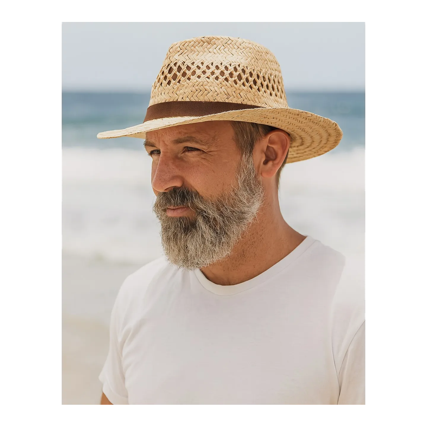 Chapeau Traveller Gardener Paille - Traclet