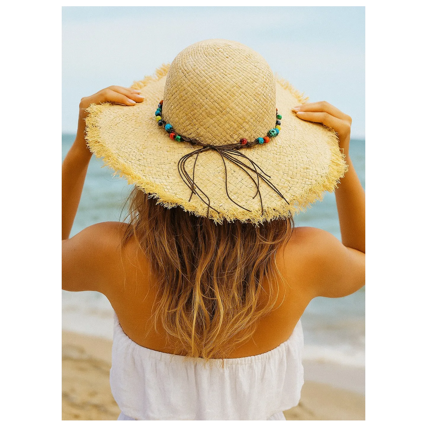 Capeline Milos Paille Naturelle - Traclet