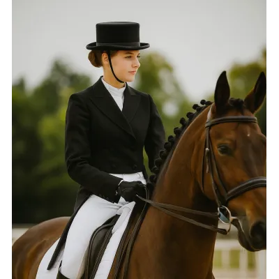 10 cm dressage hat Reference: 732 | Traclet Hat Shop