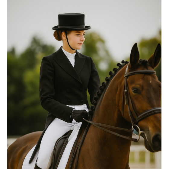 10 cm dressage hat