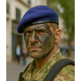 Béret Spécial Commando Bleu Alat - Traclet