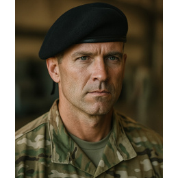 Béret Militaire Noir