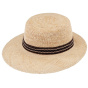 Casquette Grande Visière Marta Paille Naturelle - Traclet