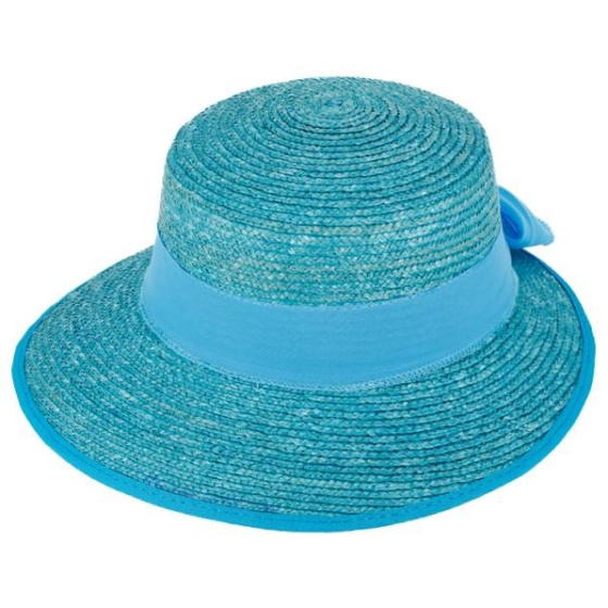Casquette Grande Visière Giada Paille Naturelle - Traclet
