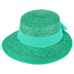 Casquette Grande Visière Giada Paille Naturelle - Traclet