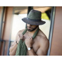 Cotton Safari Hat Logan Olive & Brown - Traclet