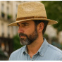Traveller Hat Erice Natural Raffia Straw - Traclet