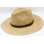 Traveller Hat Erice Natural Raffia Straw - Traclet