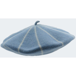 copy of La Marinière Blue/Ecru Beret - Le Béret Français