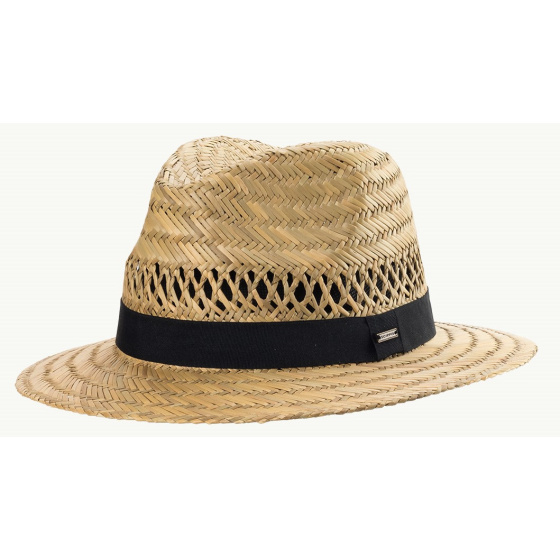 Straw Trilby Hat - Traclet Scippis