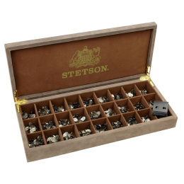 Brown Initials Box - Stetson