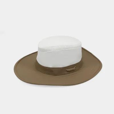 Chapeau LTM6 bi ton blanc et beige - Tilley Reference : 22267| Chapellerie Traclet
