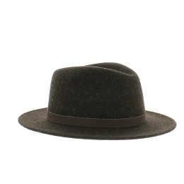 Chapeau traveller Fléchet marron