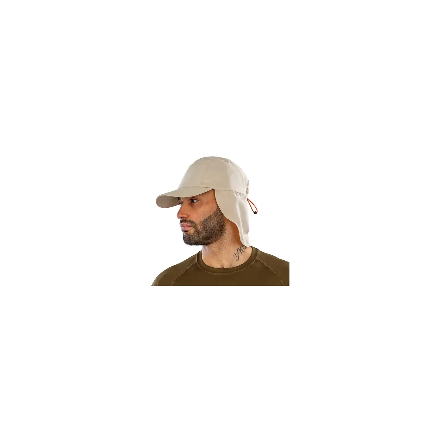 Casquette Saharienne Trekking Beige (khaki) ou olive - Traclet