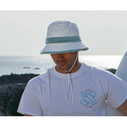copy of Amaury White & Navy UV-Protective Bucket Hat - Soway