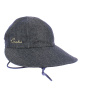 Casquette Nadine  grande visière en lin