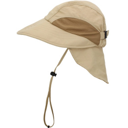 Casquette Niccolò Cache-Nuque Beige - Traclet