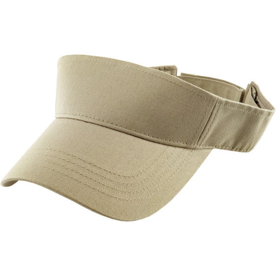 Casquette visière Carlo Coton Beige - Traclet