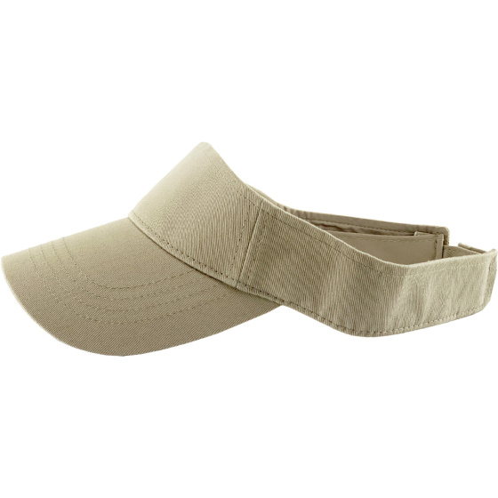 Casquette Visière Carlo Coton Beige - Traclet Casquette Visière Carlo Coton Beige - Traclet