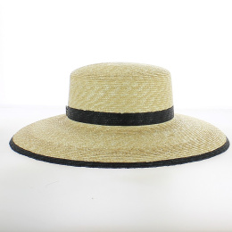 copy of Cassidy Natural Straw Wide-Brimmed Hat - Fléchet