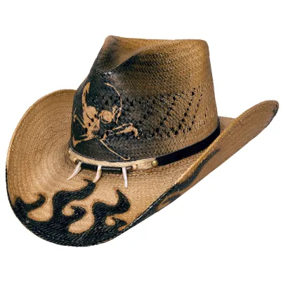 Dangerous Straw Cowboy Hat - Bullhide Reference: 22298| Chapellerie Traclet