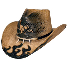 Chapeau De Cowboy Dangerous Paille - Bullhide