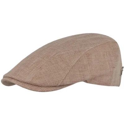 Perfect Flat Cap Brick Linen Anti UV 40+ - Fléchet Reference: 22307| Traclet Hat Shop