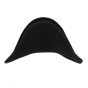 copy of First Empire Black Wool Felt Bicorn - Traclet