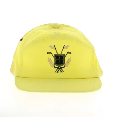 Casquette Baseball Golf Jaune - Torpedo Reference : 18324 | Chapellerie Traclet