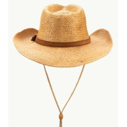 copy of Cowboy Indy Raffia Straw Hat - Scippis