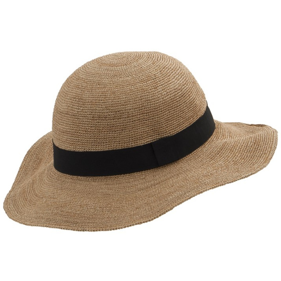 Capeline Alessia Raffia Naturel - Traclet