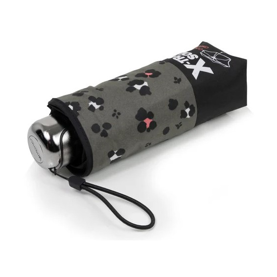 Mini Parapluie X-TRA Solide Manuelle Léopard kaki - Isotoner