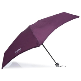 Mini Parapluie X-TRA Solide Manuelle Prune - Isotoner
